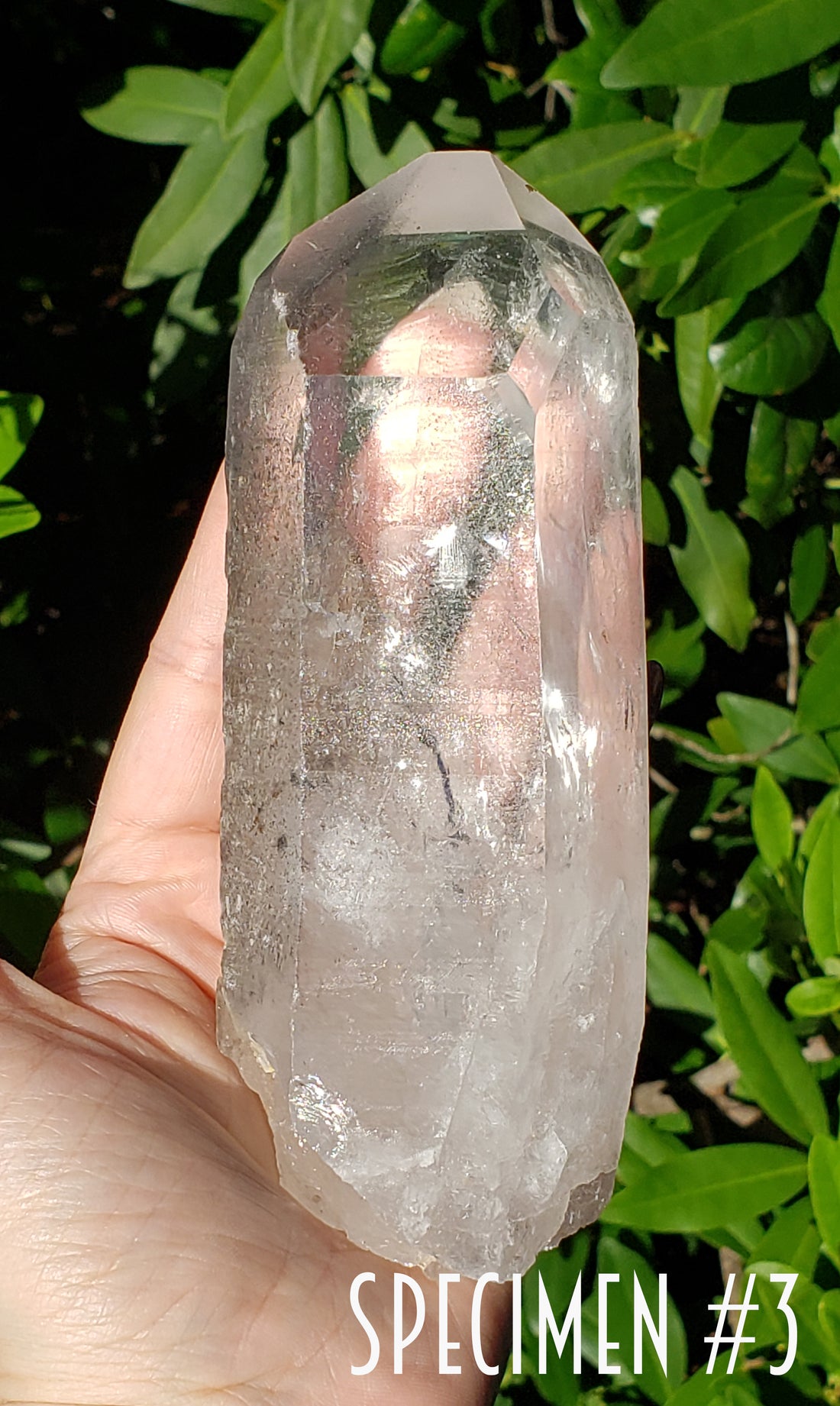 Phantom Included Quartz Natural Gemstone Point | Crystal Gemstone Shop.