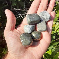 Pyrite Tumbled Gemstone - Multiple Sizes! 2