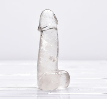 Quartz Crystal Gemstone Phallus
