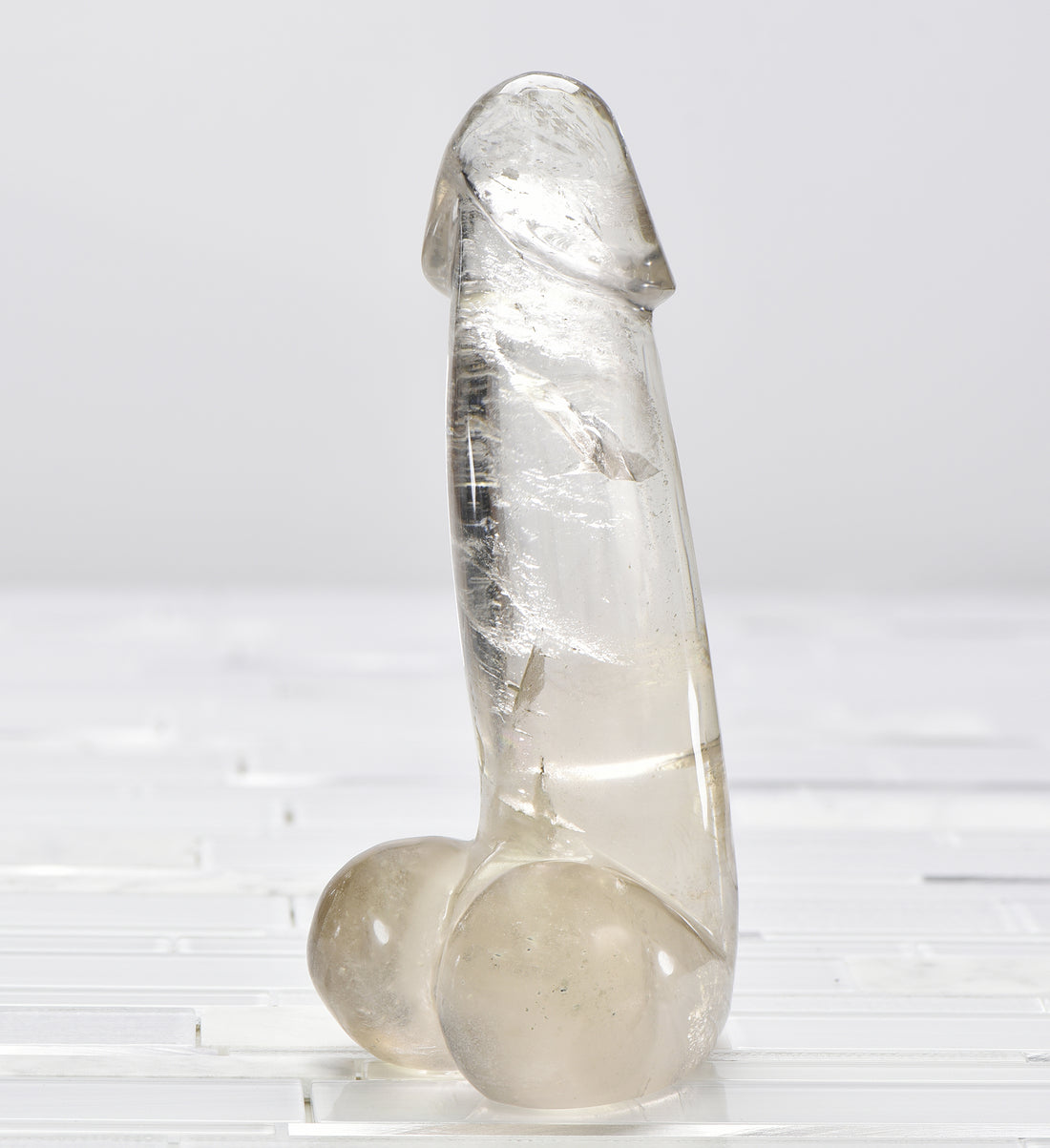Quartz Crystal Gemstone Phallus - Jumbo #15