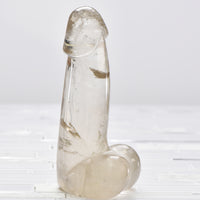 Quartz Crystal Gemstone Phallus - Jumbo #15