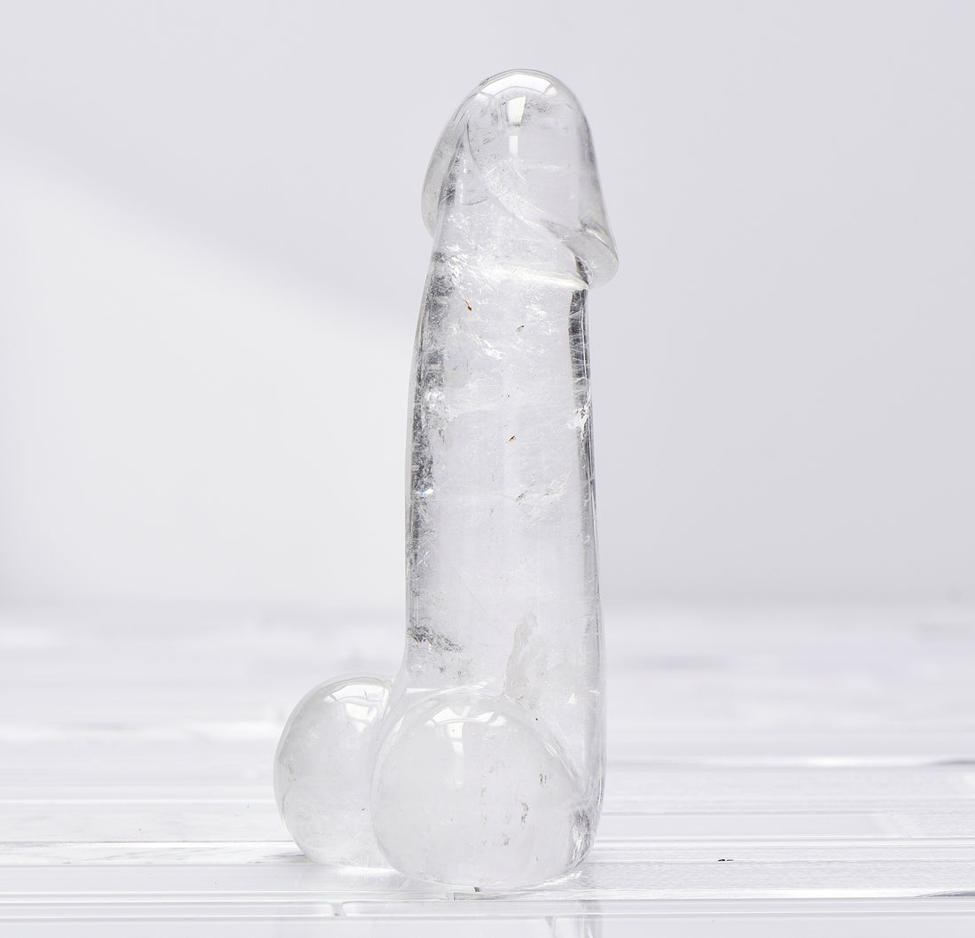 Quartz Crystal Gemstone Phallus #7