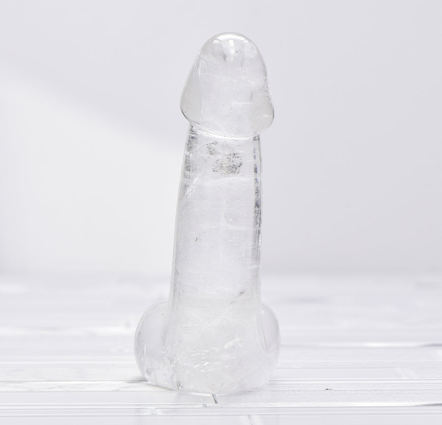 Quartz Crystal Gemstone Phallus #7