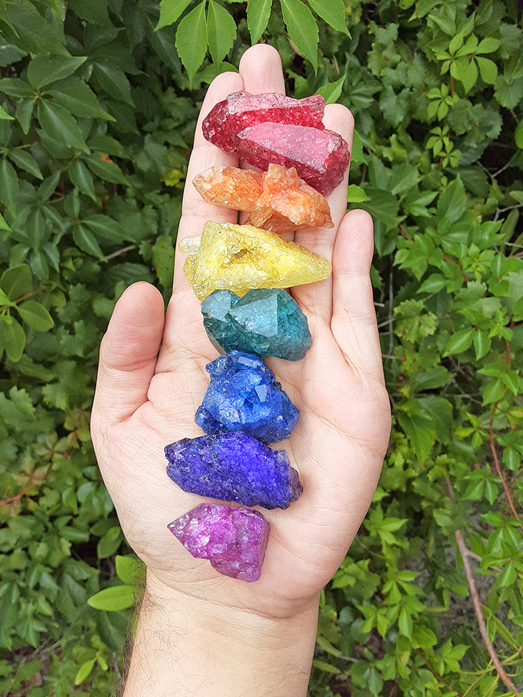 Dyed Quartz Gemstone - A Rainbow of Fortunes! | Crystal Gemstone Shop.
