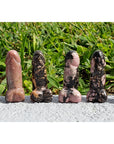Rhodonite Polished Gemstone Phallus - Multiple Sizes! 3