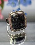 Australian Opal Sterling Silver Ring - Coen - Size 7