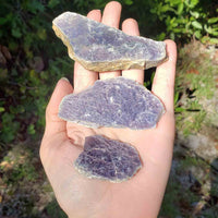 Lepidolite - Pink Lithium Mica - Gemstone Cleavage Slice - Stone of Letting Go 5