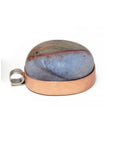 Sardonyx Gemstone Natural Copper & Sterling Silver Pendant