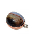 Sardonyx Gemstone Natural Copper & Sterling Silver Pendant