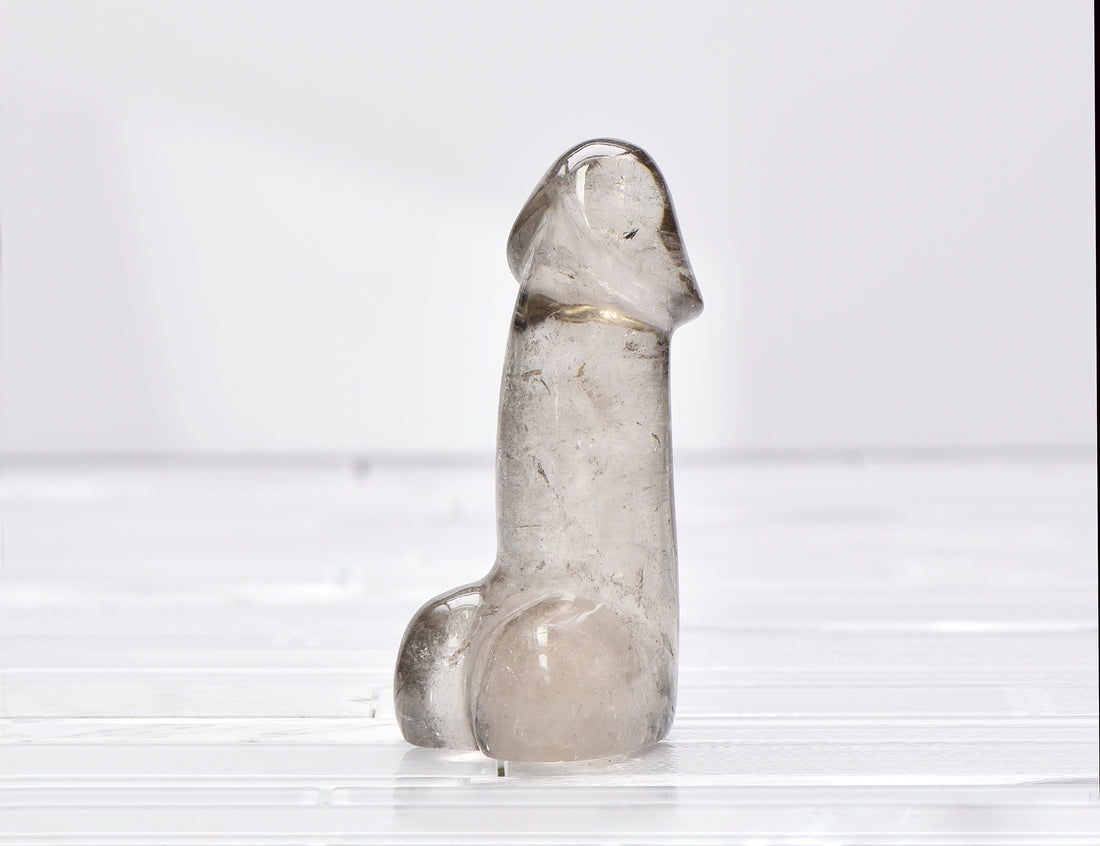 Smoky Quartz Crystal Gemstone Phallus 2