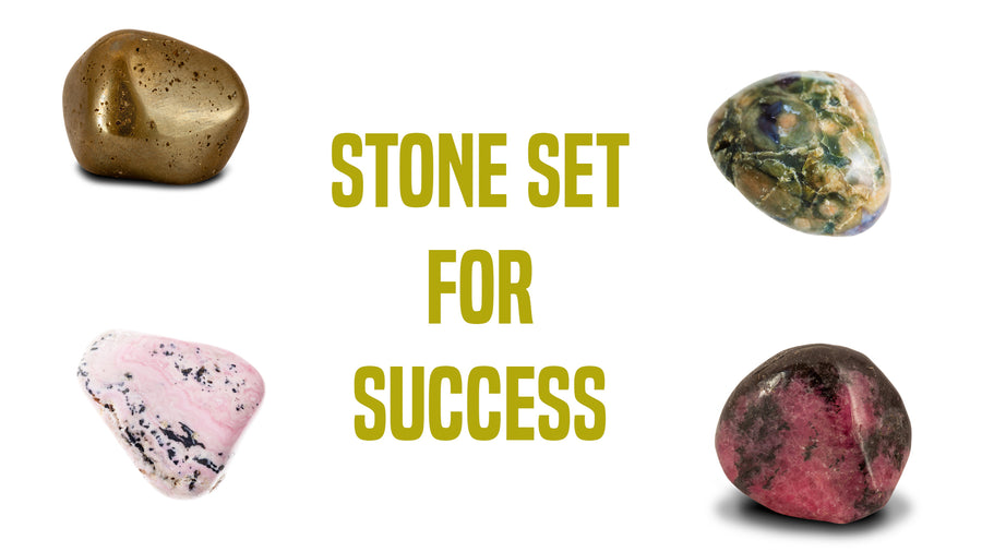 Success Gemstone Pocket Stone Set | Crystal Gemstone Shop.