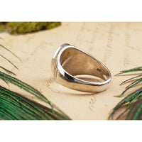 Vintage Sterling Silver Turquoise Gemstone Ring 4