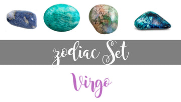 Zodiac Virgo Gemstone Pocket Stone Set | Crystal Gemstone Shop.